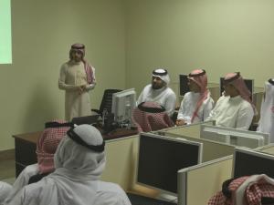 Jamoum Computer Department hosts a delegation from Students of Palestine Secondary Schools 